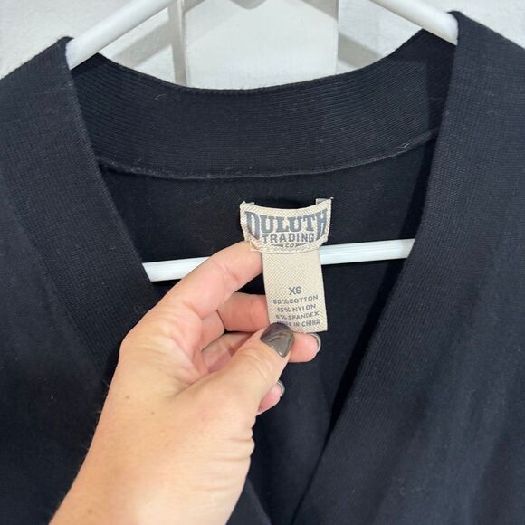 Duluth Trading Company Women’s Shiftless Longline Cardigan Sweater - Picture 3 of 7